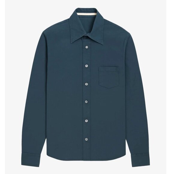 Carol Christian Poell Navy Tailored Shirt - SS96 "Piercing" Mens US M / EU 48-50 - Picture 3 of 14